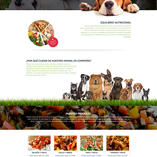 Microsite Animal Catering. Un progetto di Web development e Design di Emilio Hijón - 28.03.2016