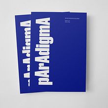 Paradigma. Revista Universitaria de Cultura . Editorial Design, Graphic Design, T, and pograph project by Brigada Estudio - 03.29.2016