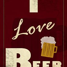 i love beer. Un proyecto de Ilustración tradicional de Maria Ochandiano - 29.03.2016