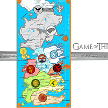 Póster interactivo: Juego de Tronos. Animation, Design, Interactive Design, Infographics & IT project by Genially Web - 03.29.2016