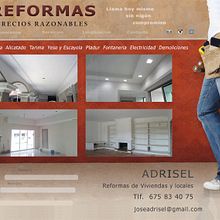 Proyecto Adrisel. Un progetto di Web design di Álvaro Alcibi Baquero - 30.03.2016