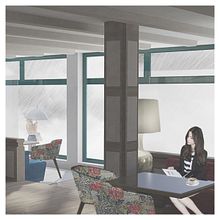 Reform of a Tennis Club. Een project van 3D, Architectuur e Interieurontwerp van Beatriz Muñoz Vega - 30.03.2016