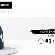 Night Shadows  - Web Desing . Desain Web proyek oleh Guillermo Centurión - 04.30.2015