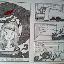 Proyecto: Cómic "Monstruos". Comic, and Traditional illustration project by Bea Gui Llo - 03.30.2016