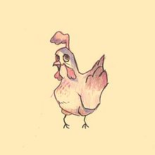 La Gallina de los Huevos de Oro.. Character Design, Graphic Design, and Traditional illustration project by Isaac Garabito - 08.17.2015