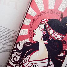 Densetsu . Un progetto di Design editoriale, Graphic design e Illustrazione tradizionale di Patricia Garcia Cruz - 31.03.2016