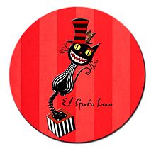 El Gato Loco. Un proyecto de Diseño gráfico e Ilustración tradicional de elena - 31.03.2016