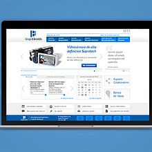 Grupo Heraldo | Responsive Sharepoint Intranet. Interactive Design, Web Design, and UX / UI project by Nacho San Nicolás López - 03.31.2016