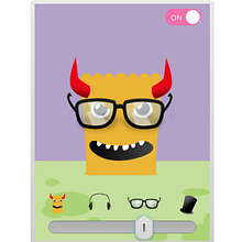 Storyline 2 monstruos. Un proyecto de Diseño interactivo de Daniel Cañete Mestanza - 01.12.2015