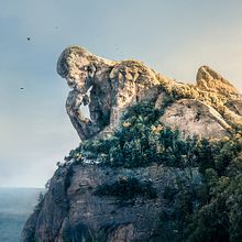 The thinking mountain. . Un progetto di Fotografia e Pittura di Alba - 02.04.2016