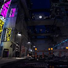 Cinema4D Apocaliptic City Night Scene. 3D project by Alba - 04.02.2016