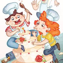 Ilustración digital Infantil . Arte plastice & Ilustrație tradițională de Edurne Lacunza - 04.02.2016