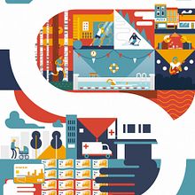 Otra ilustración para Smartum. Traditional illustration project by John Salinero - 04.03.2016