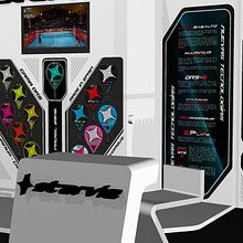 Stand WPT Starvie 2015. Un proyecto de 3D, Arquitectura, Br, ing e Identidad, Diseño, Diseño de interiores, Diseño, creación de muebles					, Diseño de producto e Infografía de Alberto Martín - 09.12.2015