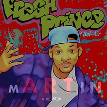 The Fresh Prince of Bel-Air. Un progetto di Belle arti, Direzione artistica, Design e Graphic design di Martín Catalá Benítez - 03.04.2016