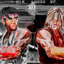 street fighter assassins. Un progetto di Belle arti, Fumetto, Direzione artistica e Graphic design di Martín Catalá Benítez - 03.04.2016