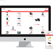 Diseño gráfico responsive para la tienda CEPSA. Art Direction, and Web Design project by Sandra Santos - 04.04.2016
