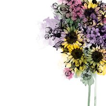 FLOWERS. Projekt z dziedziny  Kolaż, Trad, c i jna ilustracja użytkownika Diana Armisén Gracía-Santamarina - 04.04.2016