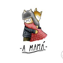 A mamá. Un proyecto de Ilustración tradicional de Andrei Arrunátegui - 05.04.2016