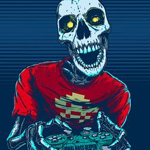 Gaming Forever - Proyecto personal. Character Design, and Traditional illustration project by Marcos Cabrera - 04.05.2016