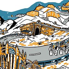 serigrafía 4 colores. Ilustração tradicional, e Serigrafia projeto de Alicia Gómez Magallón - 05.04.2016