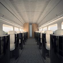 Rail Experience. Un proyecto de 3D, Arquitectura interior, Diseño, Diseño de automoción y Diseño de interiores de Blanca Sánchez Valero - 05.04.2016