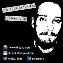 www.diez3d.com . 3D, Pencitraan Merek, Identitas, Desain Interior, Dan Desain Grafis proyek oleh Jose Díez Rodríguez - 04.06.2016