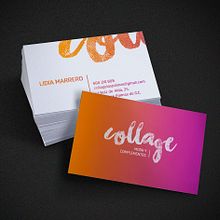 COLLAGE Moda y complementos. Un progetto di Graphic design di Wualá! Diseño Gráfico - 06.04.2016