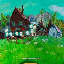 Tales Of The Magic Wheel - Baba Yaga. Projekt z dziedziny Trad, c i jna ilustracja użytkownika Nuria Ayma Comas - 07.05.2013