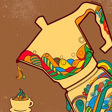 Ya está el Café. Design, Graphic Design, and Traditional illustration project by Maikel Martínez Pupo - 04.08.2016