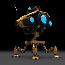 Bot. Projekt z dziedziny 3D,  Animacja, Kino, film i telewizja, VFX i Film użytkownika Javier Silva Contreras - 10.04.2016