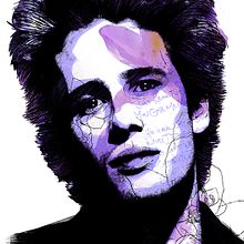 Yorokobu // Rock´n´Draw / Jeff Buckley. Traditional illustration, and Music project by Oscar Giménez - 04.10.2016