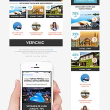 VeryChic email design. Design, Web Design, and Marketing project by Paulo Marques - 05.03.2015