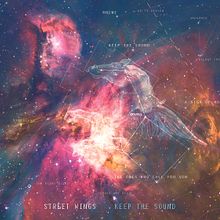 Portada LP Street wings "keep the sound". Un proyecto de Diseño de Mª Concepción Tomás Rivera - 10.04.2016