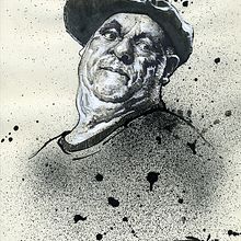Ink sketches, chinese ink and white acrylic. Traditional illustration, and Painting project by Pol Serra - 04.10.2016