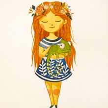 Amets. Traditional illustration project by Amaia Martin Eraso - 04.10.2016