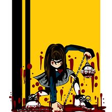 Gogo Yubari from Kill Bill, vol. 1 Ein Projekt aus dem Bereich Design von Figuren und Traditionelle Illustration von Barhlo - 14.01.2016