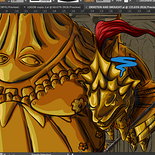 Ornstein and Smought Ein Projekt aus dem Bereich Design von Figuren und Traditionelle Illustration von Barhlo - 15.01.2016