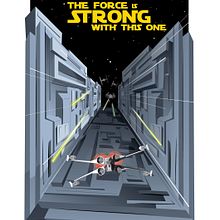 The trench!! Star Wars tribute Ein Projekt aus dem Bereich Traditionelle Illustration von Barhlo - 04.02.2016