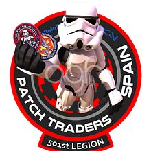 Diseño logos y merchan; Patch Traders Spain  . Desain, Ilustrasi tradisional, 3D, Pencitraan Merek, Identitas, Dan Desain Grafis proyek oleh Oscar García Hernández - 04.12.2016