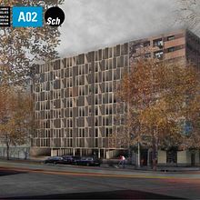 Vivienda Colectiva en Barrio Sur. Architecture project by Natalia Alvarez - 10.31.2014