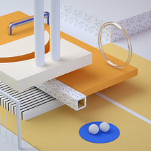 Compositions. Un progetto di 3D di Blas Oliet López - 13.04.2016