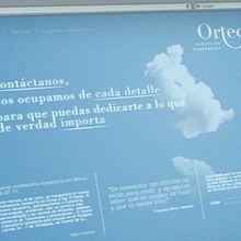 Ortega Servicios Funerarios website. Br, ing & Identit project by Jose Ribelles - 04.13.2016