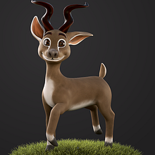Animal. 3D, Character Design, and Traditional illustration project by Jose Olmedo - 04.13.2016