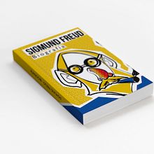 Maquetación de la portada y contraportada de un libro inventado sobre Freud.. Comic, Design, Editorial Design, Graphic Design, and Traditional illustration project by Solveiga - 04.13.2016