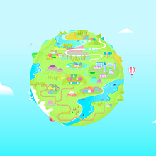 Aprende idiomas con Wlingua. Un progetto di Animazione, Illustrazione tradizionale, Motion graphics e Direzione artistica di Ana Roca - 22.02.2017