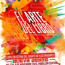 Cartel para la Expo El Arte del Libro. Design, Graphic Design, Traditional illustration, and Advertising project by Maikel Martínez Pupo - 04.13.2016