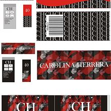 carolina herrera colección inspirada. Design de vestuário, e Packaging projeto de natalia Del Toro - 14.04.2016