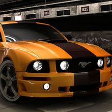 Mustang 3D. 3D project by Alessio Conte - 04.14.2016