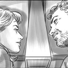 Julieta - Pedro Almodóvar. Storyboards. Film project by Pablo Buratti - 04.16.2016